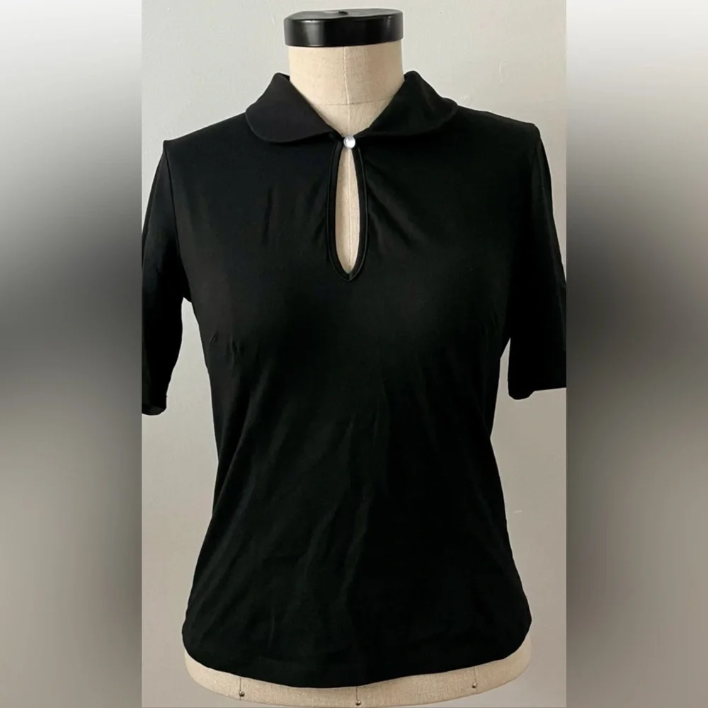 Tatyana Keynote Black Blouse - Picture 4 of 7